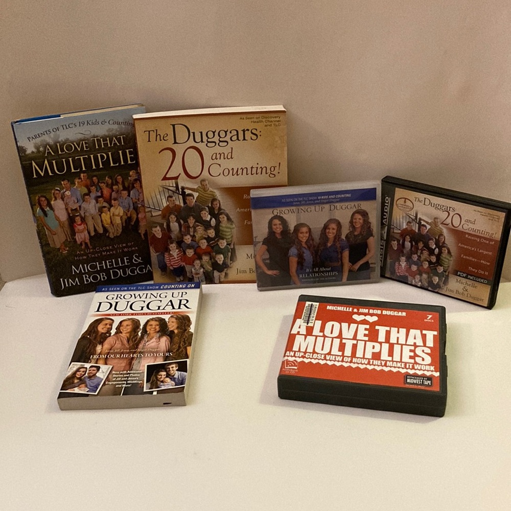 Duggar family book/audiobook bundle
